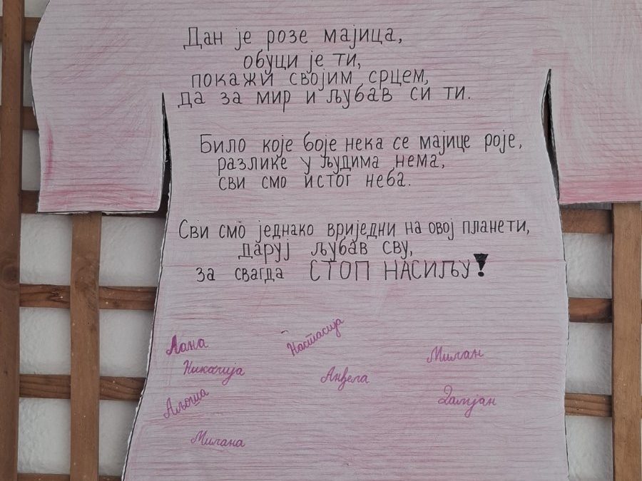 МЕЂУНАРОДНИ ДАН БОРБЕ ПРОТИВ ВРШЊАЧКОГ НАСИЉА